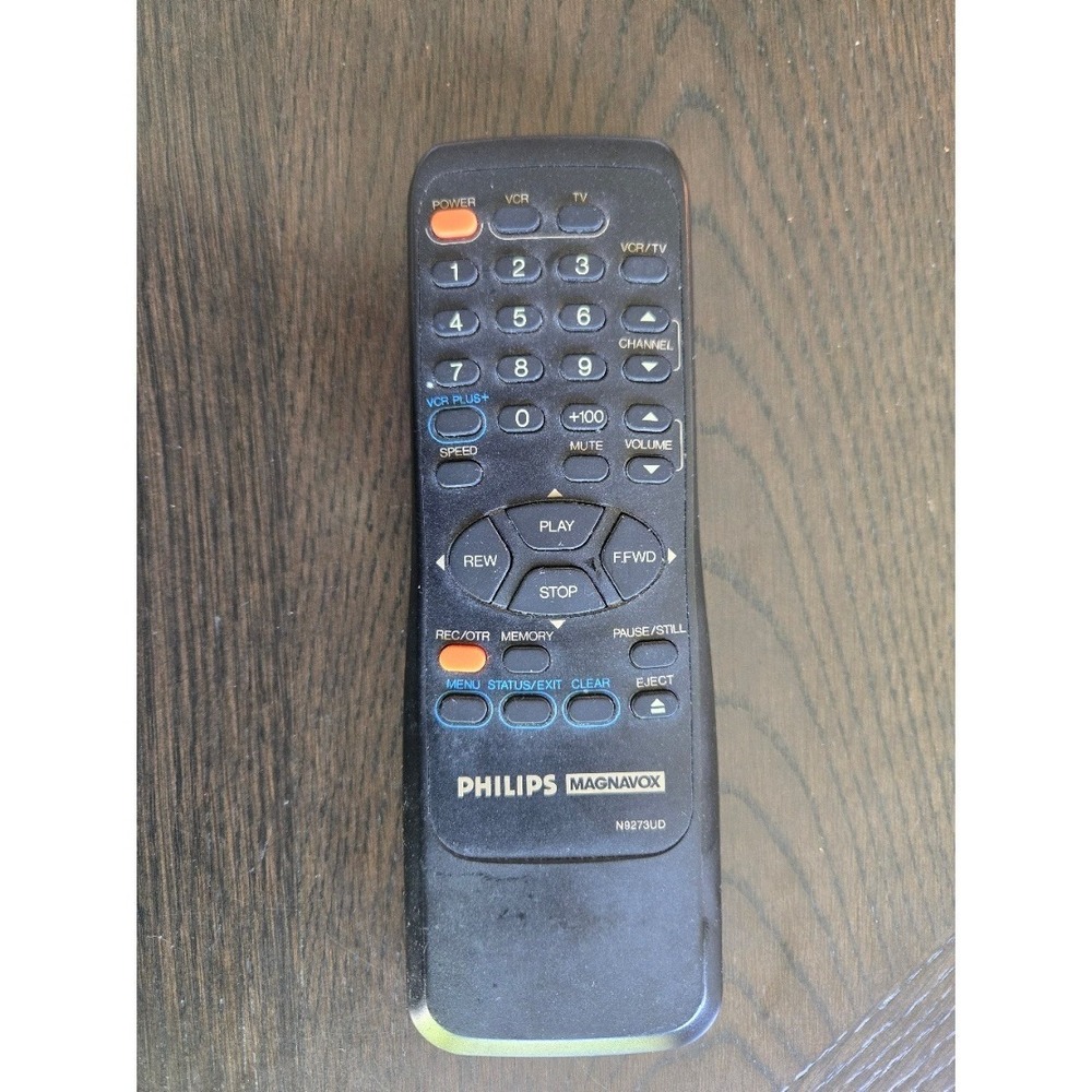Philips Magnavox N9273UD VCR TV Remote‎ Control - Tested & Working